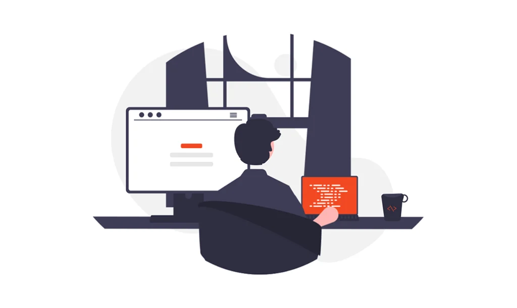 It’s an illustration: Painters Web Maker's expert web development team develops a website for a painting company